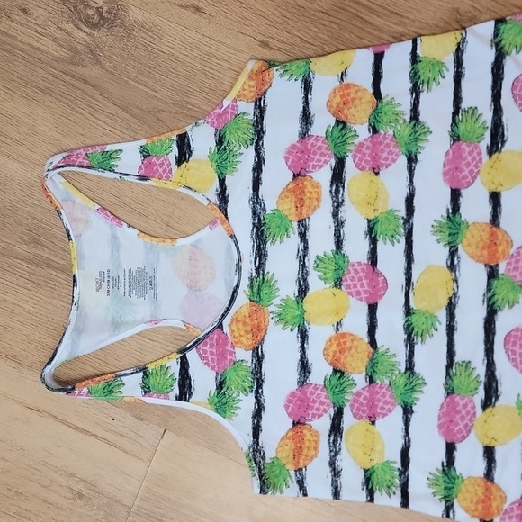 3/$15 T-shirt Pineapple Dress - Picture 2 of 5